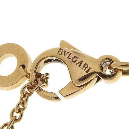 Bvlgari 1P Diamond Necklace 18K Pink Gold 750 Pink Gold With Diamonds 38.5cm