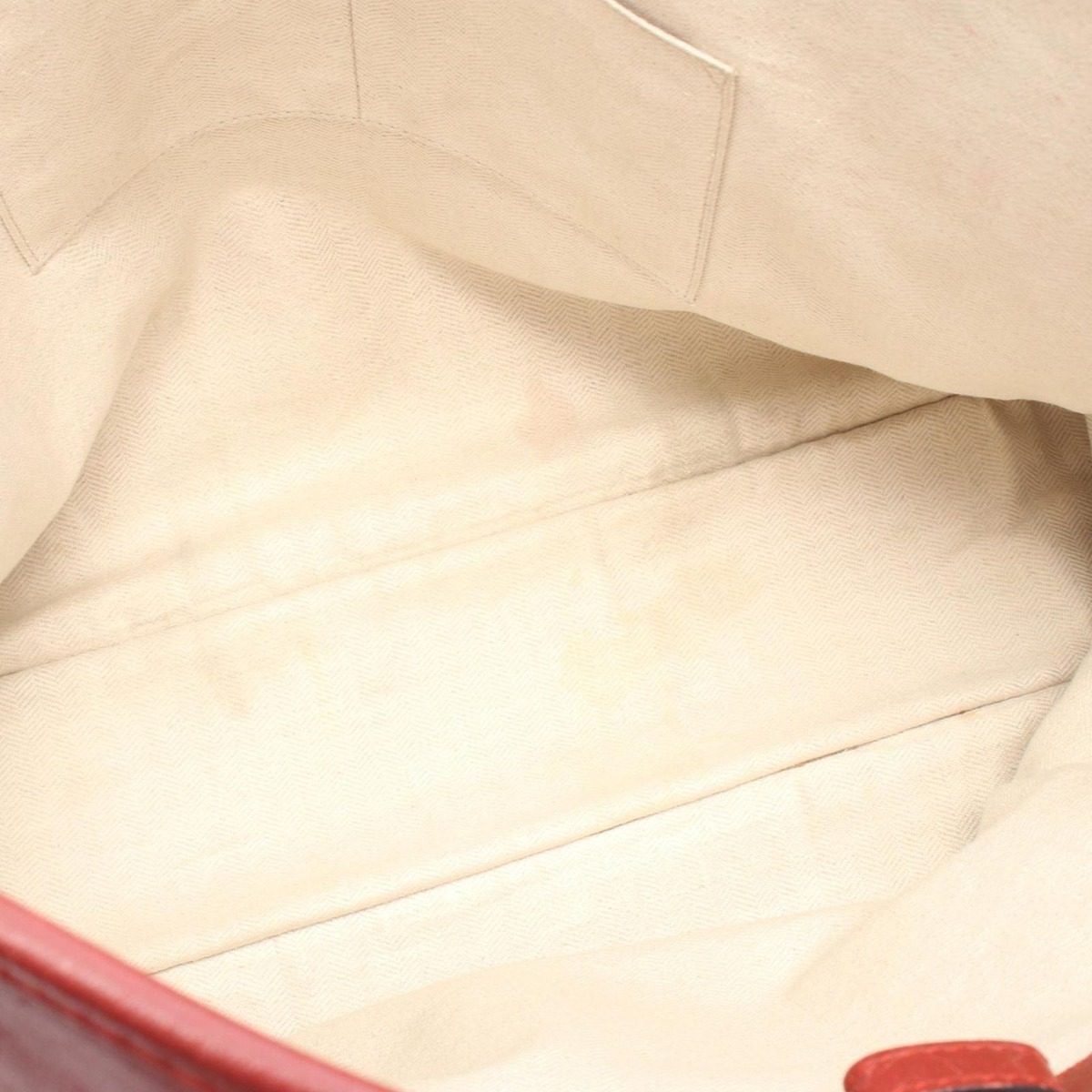 Loewe Tote Anagram 2-Way Red Leather Shoulder — view 5