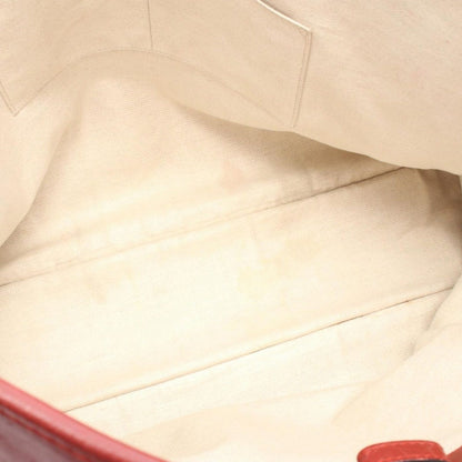 Loewe Tote Anagram 2-Way Red Leather Shoulder — view 5