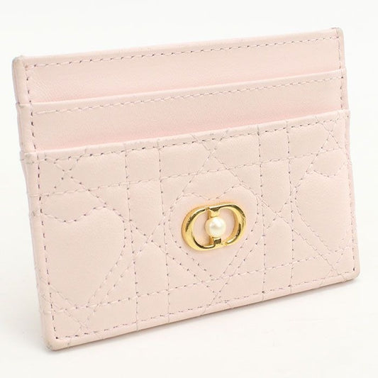 Dior Freesia Card Holder Joli Case Lambskin