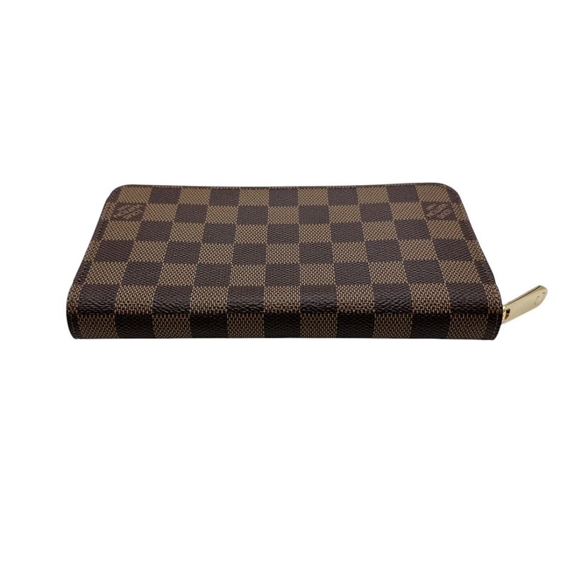 Louis Vuitton N60046 Damier Round Long Wallet Zippy Wallet Long Wallet Louis
