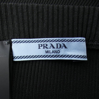 Prada Triangle Logo Skirt Black Translucency — view 4