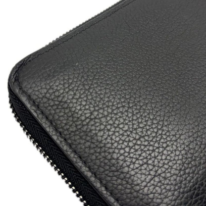 Louis Vuitton Wallet Aerogram Zippy Leather Black