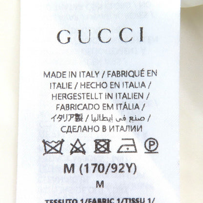 Gucci GG Intershafted Zip Up Wool Fleece Jacket Shearling Ivory — view 8