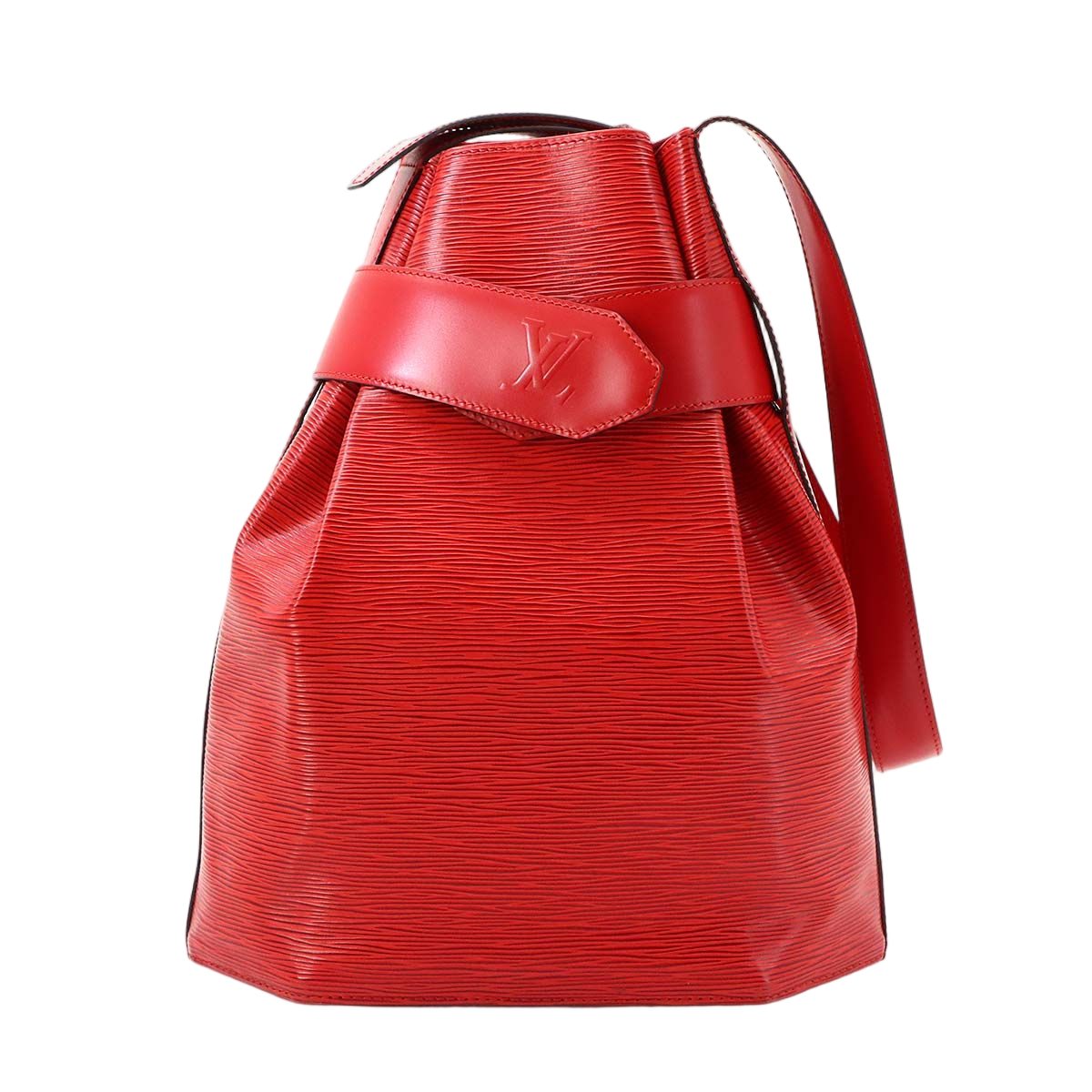 Louis Vuitton Epi Sac de Paul GM Shoulder Bag Leather Castilian