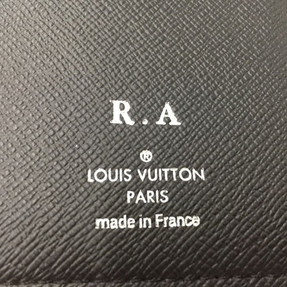 Louis Vuitton Bifold Wallet Monogram Eclipse Portefeuille Brother Initial