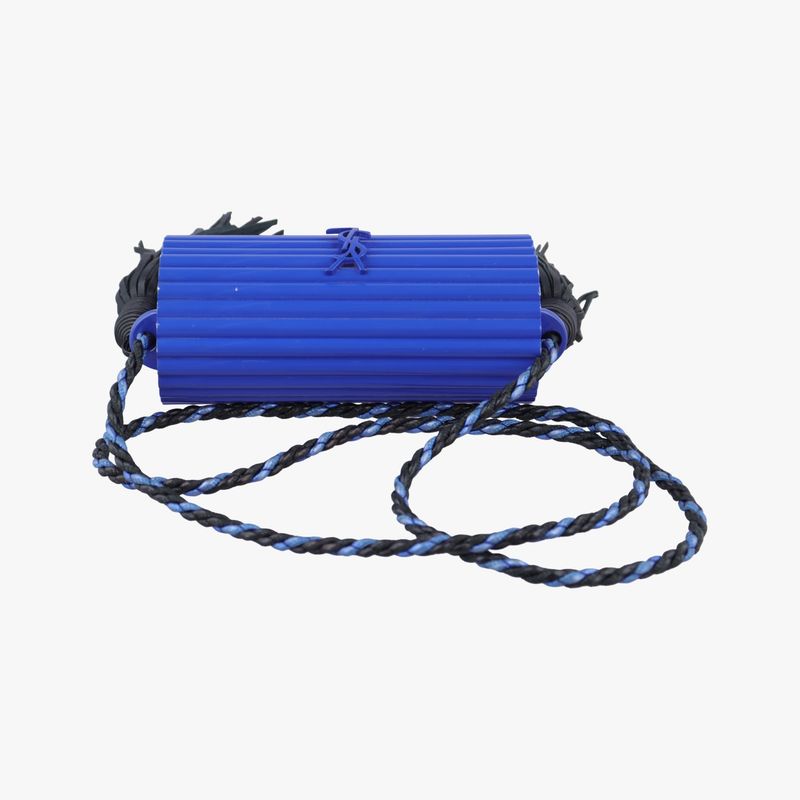Yves Saint Laurentyves Saint Laurent Fringe Monogram Opium Box Blue Plexiglass