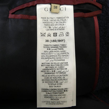 Gucci Coat Navy 38 — view 3