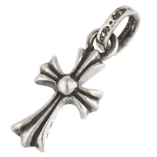 Chrome Hearts Crs Bbyfat Baby Fat Charm Silver Necklace Top
