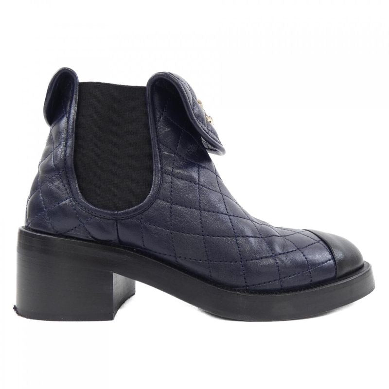 Chanel Ankle Boots Turn Lock