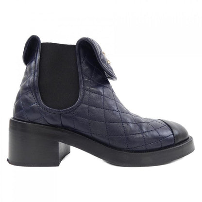 Chanel Ankle Boots Turn Lock