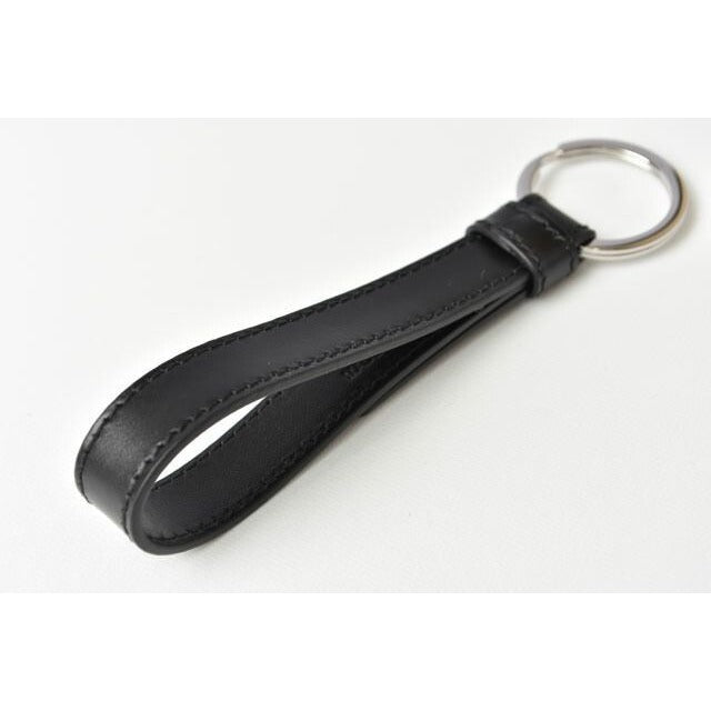Prada Key Ring Holder Bag Charm Logo 2 Pp154 070 F0002 Nero Black — view 3