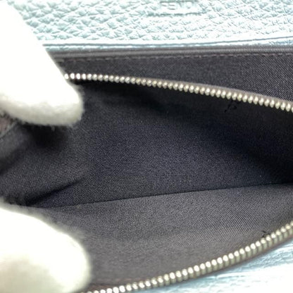 Fendi 7m0210 Wallet Long Wallet Long Round Zipper Leather Graige