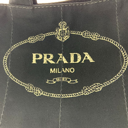 Prada Canapa 2way Tote Bag 1bg642 Black