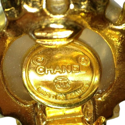 Chanel Large Earrings Elegant Earrings Chanel Gold