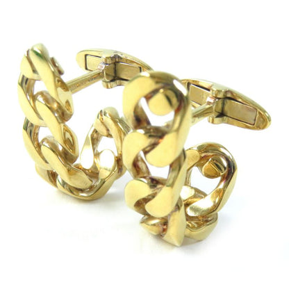 Bottega Veneta 574957 Ag925 Chain Cufflinks Gold Storage With