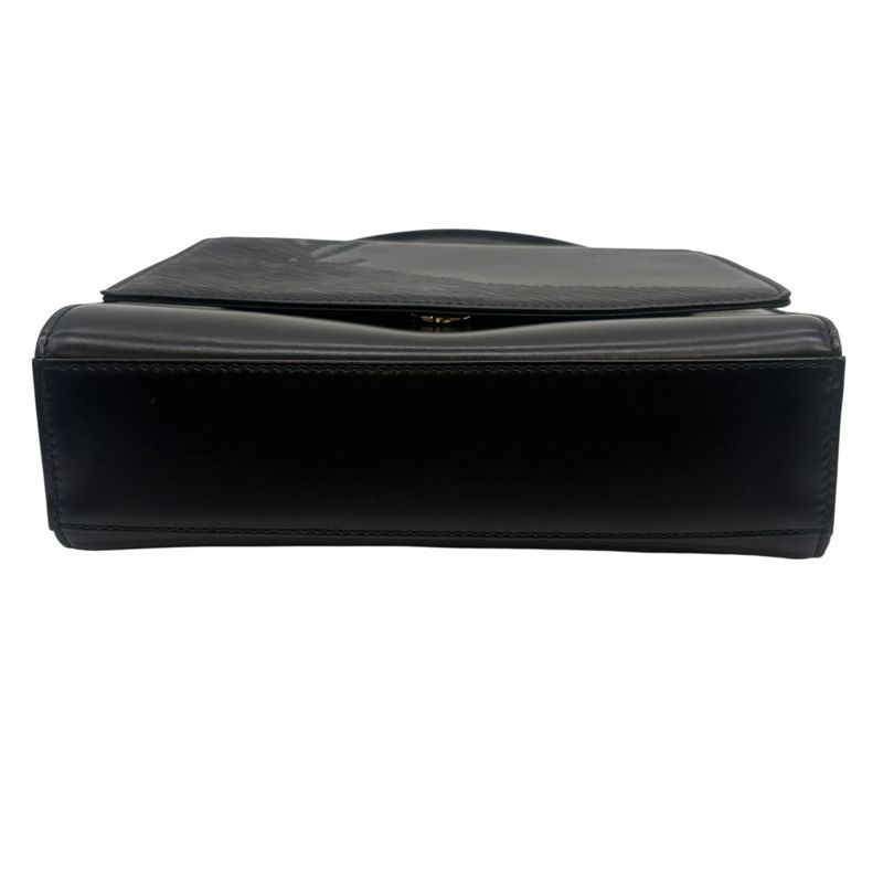 3128 Louis Vuitton Athene Handbag Noir Black M63902 Mi094s Preowned LV Black