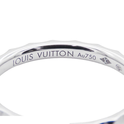 Louis Vuitton Marriage Ring Monogram Infini White Gold 18K — view 4