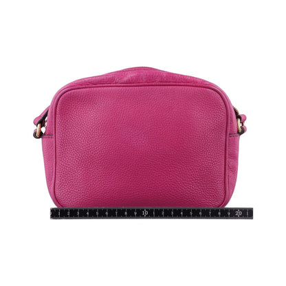 Gucci Soho Rose Red Leather Messenger Bag — view 2