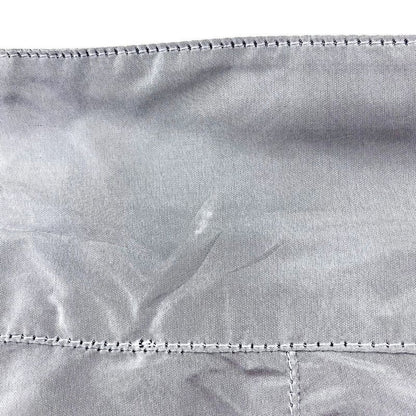 Prada 22aw Back Print Silk Jumpsuit Gray S Sgc096