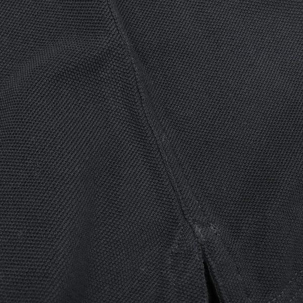 Hermes Short Sleeve T-Shirt H Embroidered T-Shirt Cotton Black L Black [box