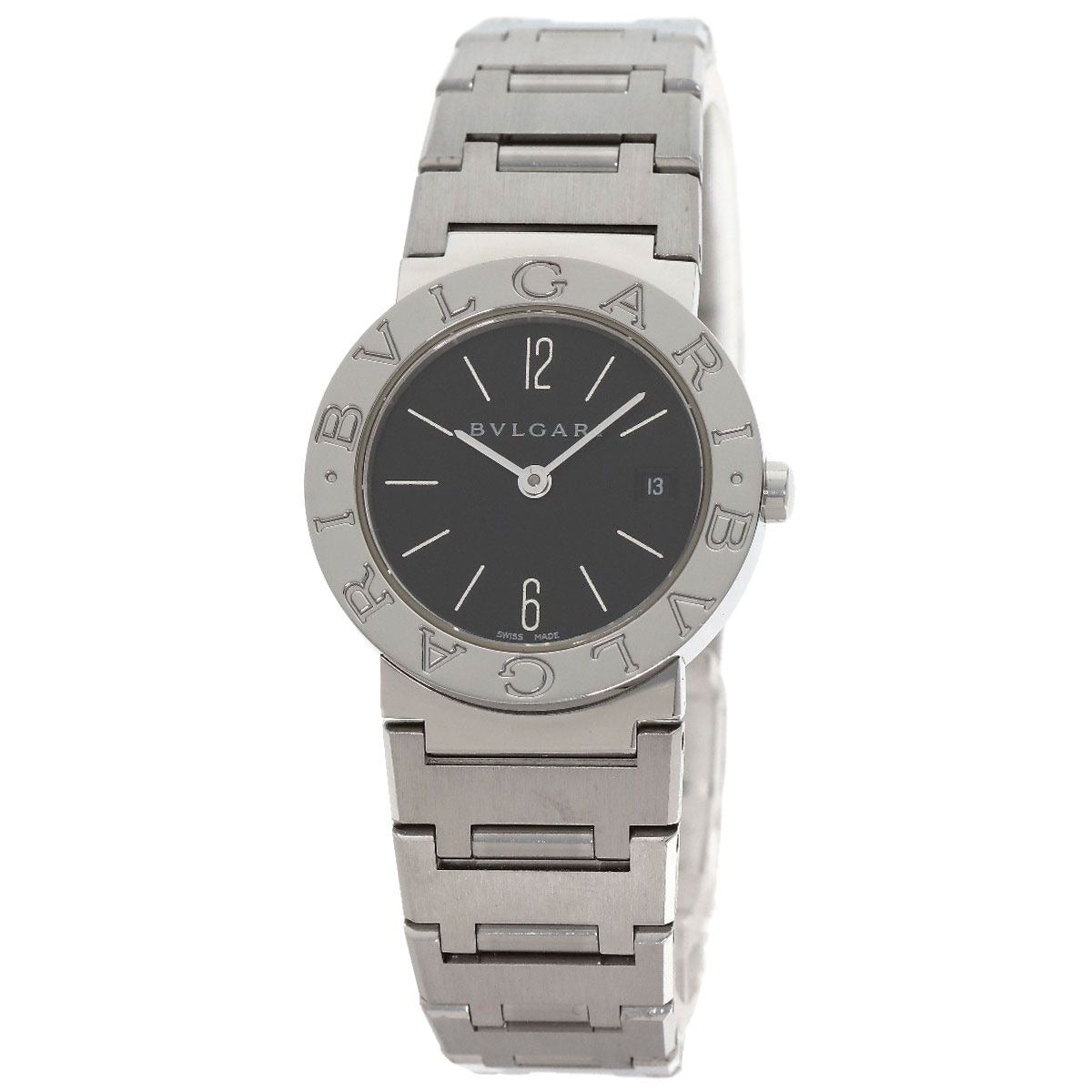 Bvlgari Watch SS Black