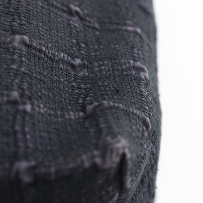 Hermes Amedava Cabas De Poche Long Shoulder Canvas Black Women's Shoulder Bag