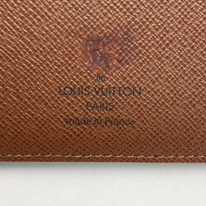 Louis Vuitton Monogram Porte Valeur Cult Credit M61823 Bifold Long Wallet