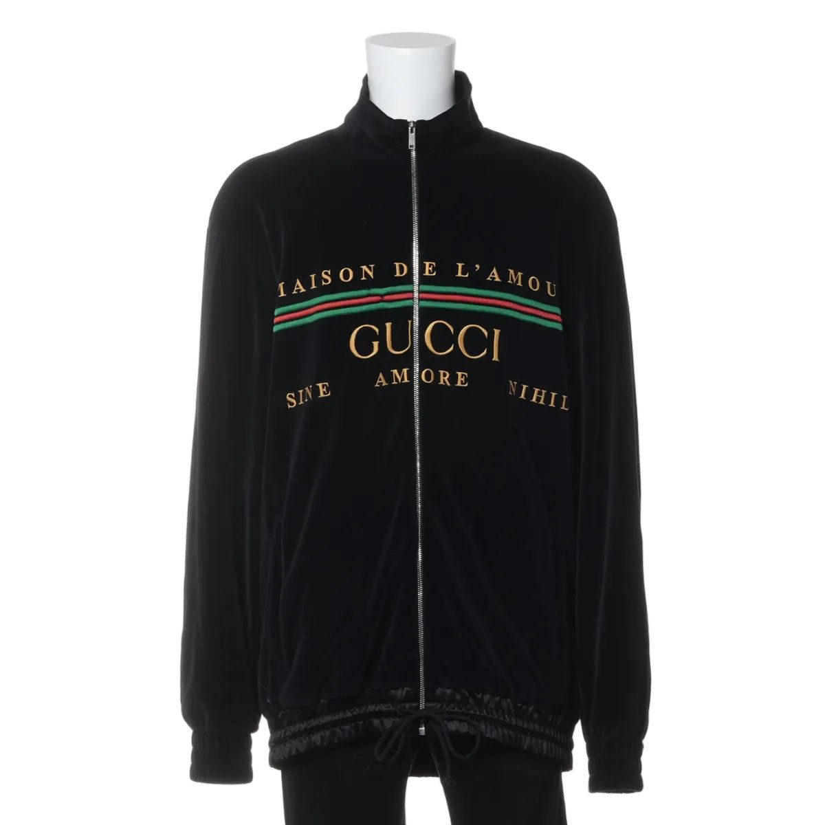 Gucci Chenille Velour Jacket XL Haori Jersey