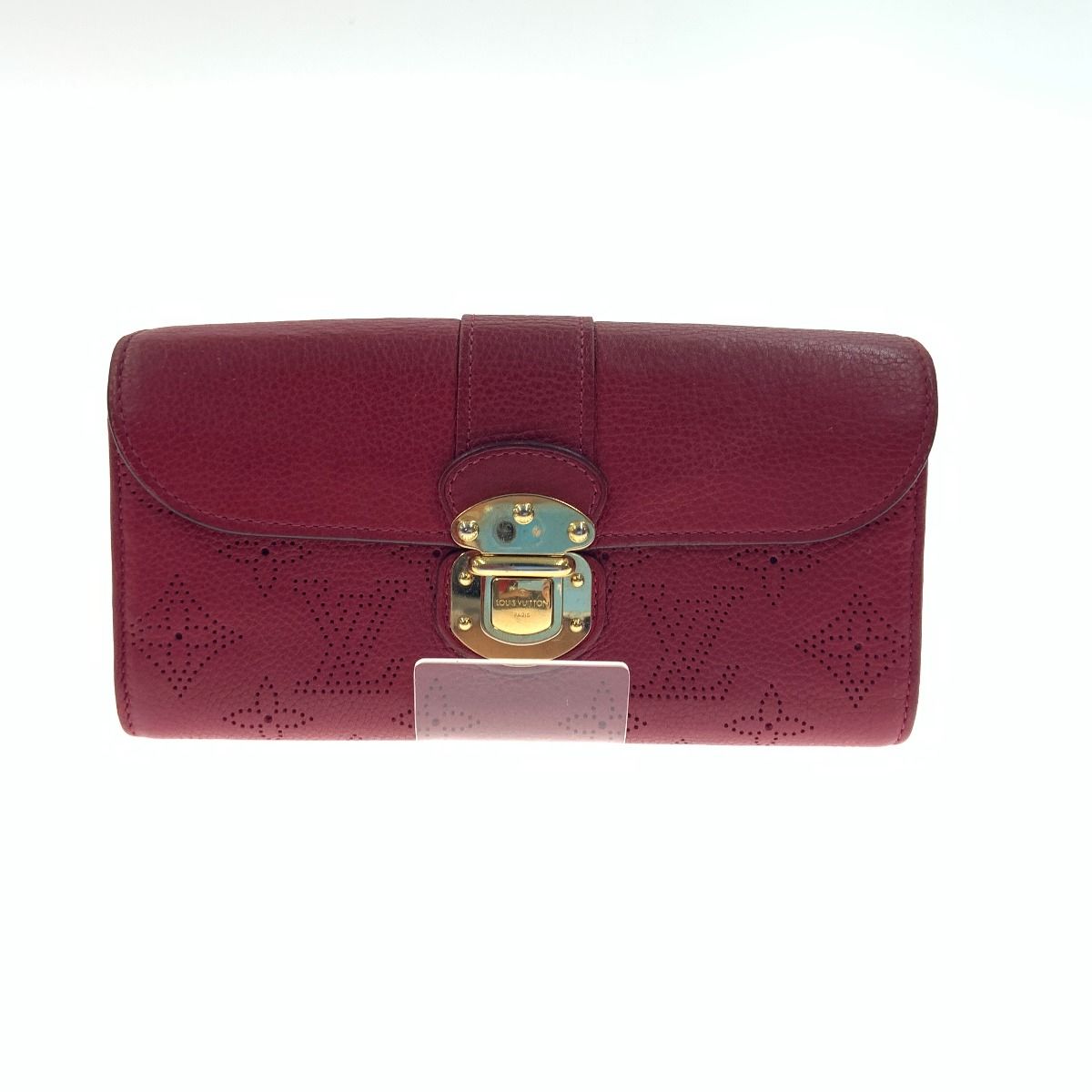 Louis Vuitton Mahina Portefeuille Iris Long Wallet M58135 Red