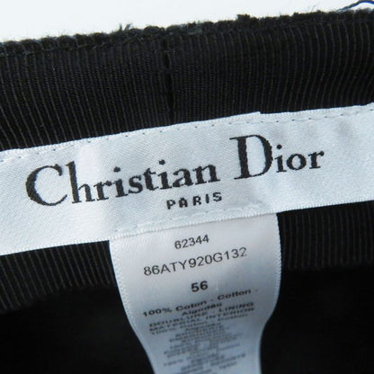 Christian DIOR 86aty920g132 ARTY Cotton Logo Hardware Denim Casket With Veil