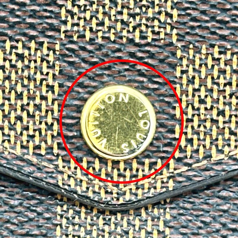 Louis Vuitton N63209 Damier Round Zipper Portefeuille Sarah Long Wallet Louis