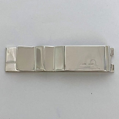 Gucci Money Clip Ec22539 Silver Polished