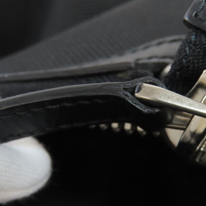 Gucci 630923 Outlet Sherry Line 2WAY Tote Bag Nylon Canvas Leather Women