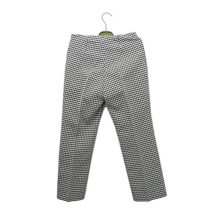 Gucci Pants Check Size 36 Black White 741239 Women's Apparel Women's