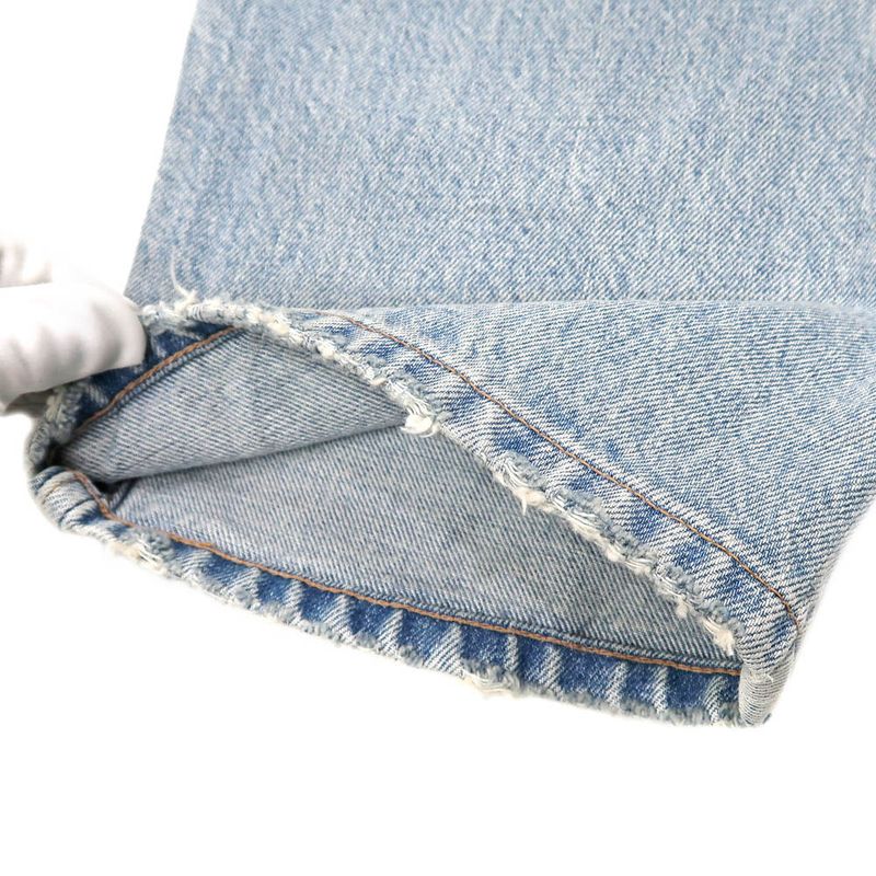 Celine Dame Denim Pants N946629v08zy 26 Size Light Blue Women's Apparel
