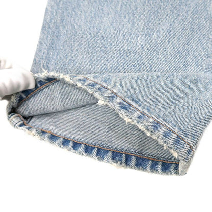 Celine Dame Denim Pants N946629v08zy 26 Size Light Blue Women's Apparel