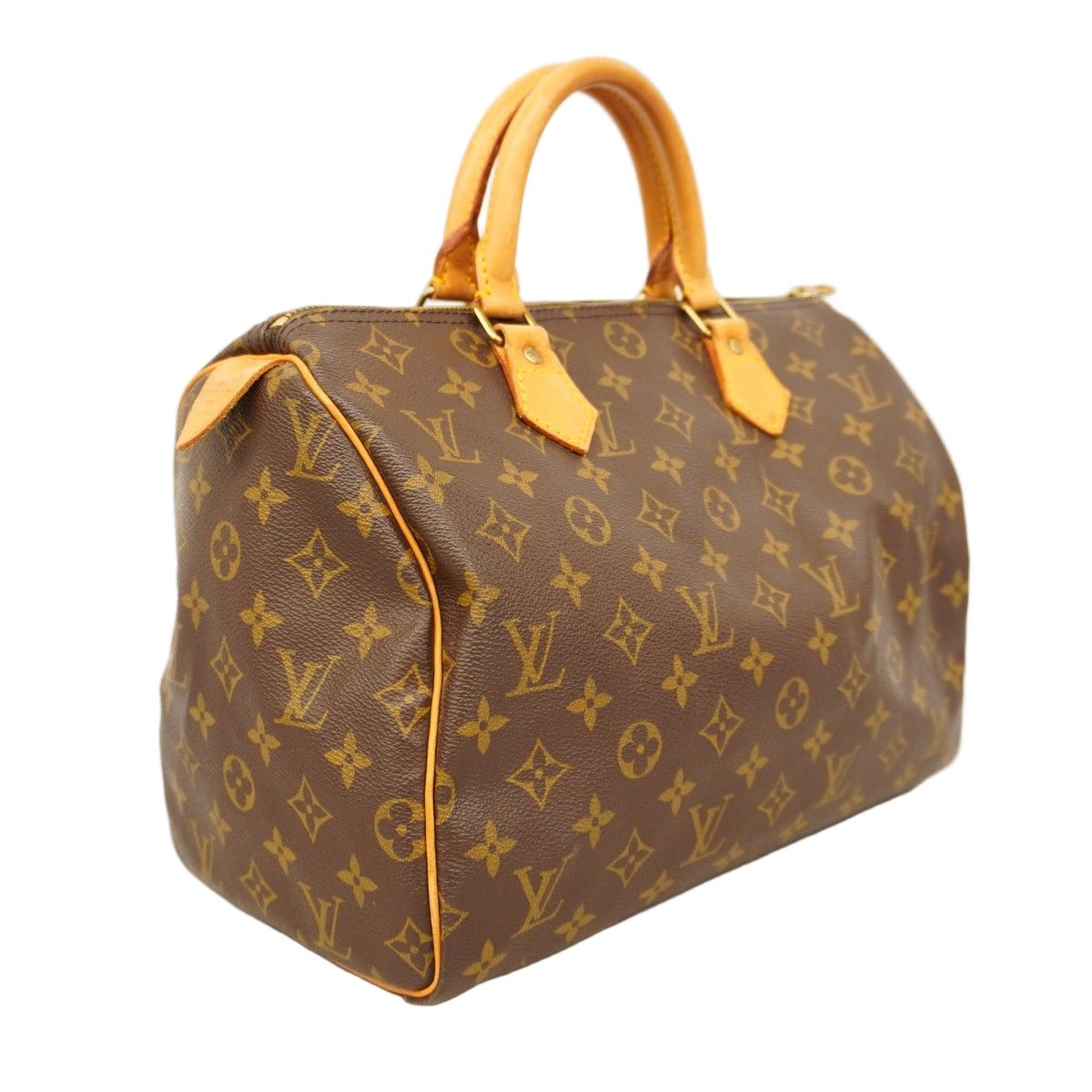 Louis Vuitton Handbag Monogram Speedy 30 Brown — view 2