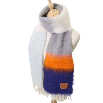Loewe Mohair Woolstrip Scarf-