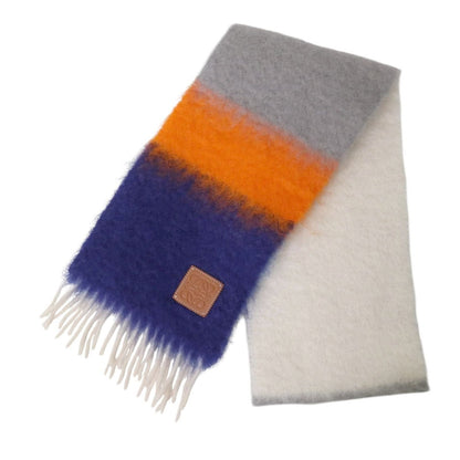 Loewe Mohair Woolstrip Scarf- — view 3