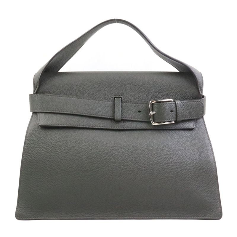 Hermes Handbag Ettri Taurillon Olive Belt