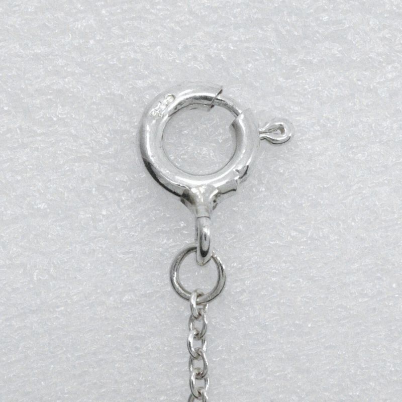 Tiffany & Co Double Rubbing Heart Paloma Picasso 925 Silver Ladies 4.5g Necklace