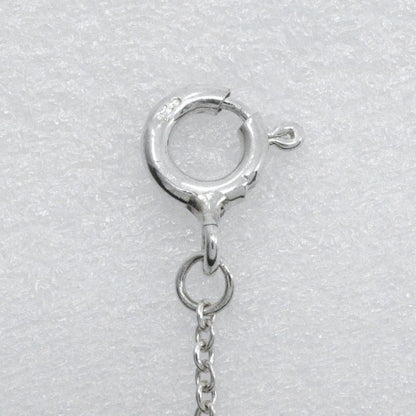 Tiffany & Co Double Rubbing Heart Paloma Picasso 925 Silver Ladies 4.5g Necklace