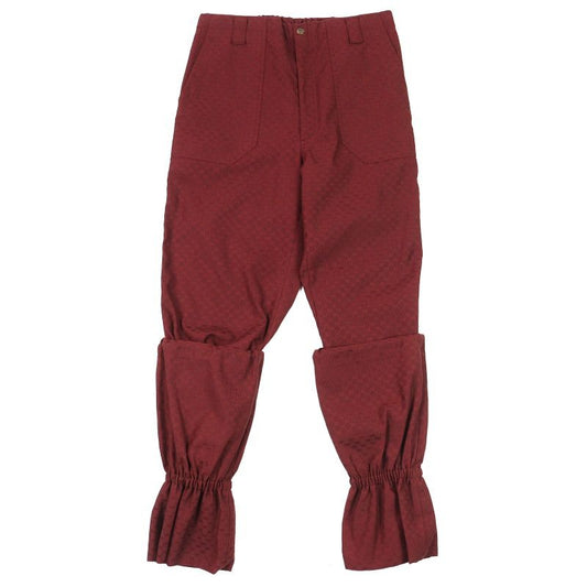 Gucci 20 SS Cotton GG Jacquard Layered Hem Design Pants Worn On