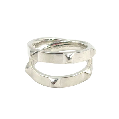 Hermes Crew Silver Ring