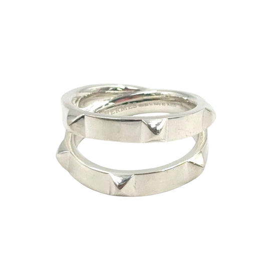 Hermes Crew Silver Ring