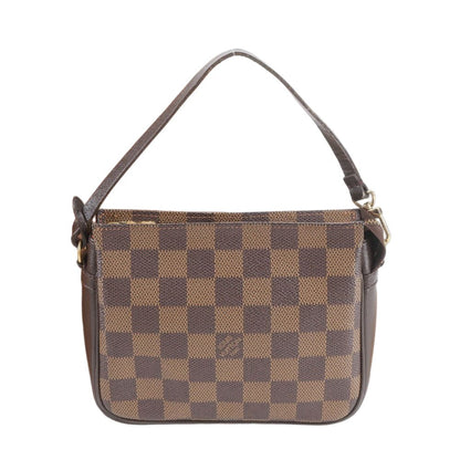 Louis Vuitton Damier Trousse Makeup Leather Handbag Tote