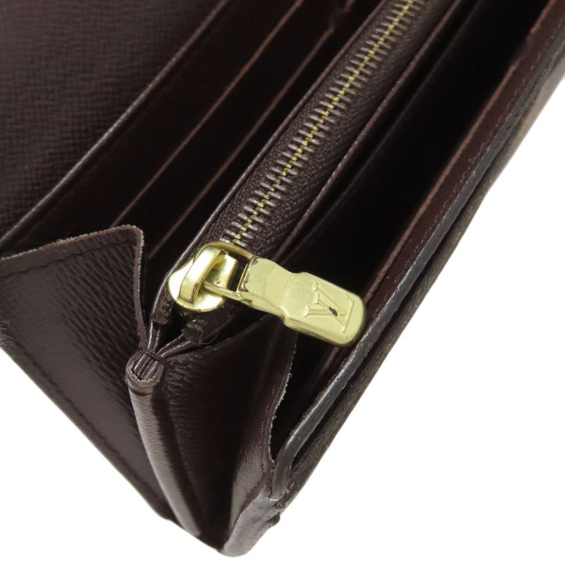 Louis Vuitton N63209 Portefeuille Sarah Long Wallet With Coin Purse In Damier