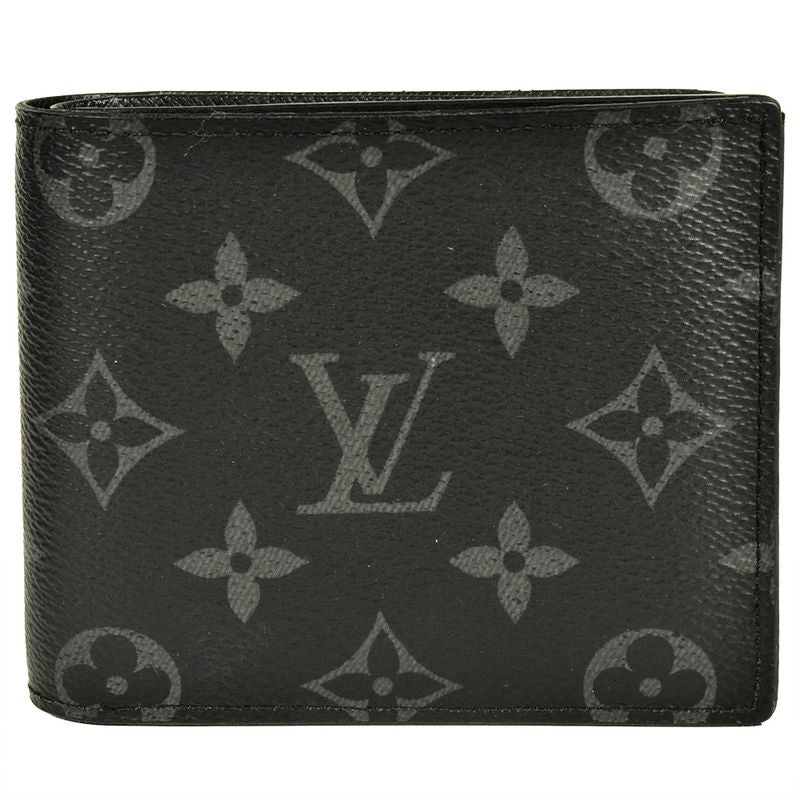 Louis Vuitton Portefeuille Marco NM Fold Wallet M62545 Black Men's