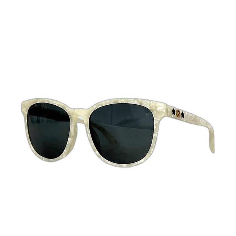 Gucci Sunglasses Shell White Black
